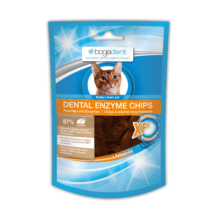 Bogadent Dental Enzym Chips kyl. kat 50g (Mængde rabat )