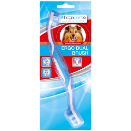 Bogadent Ergo Dual brush hund 1stk