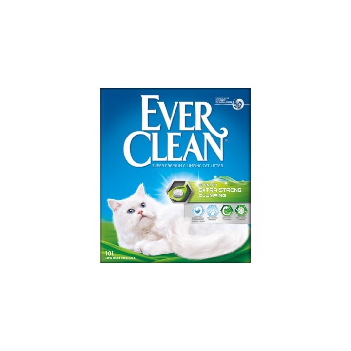 Ever Clean Extra Strenght Scented 10L 10 stk. KUN AFHENTNING!