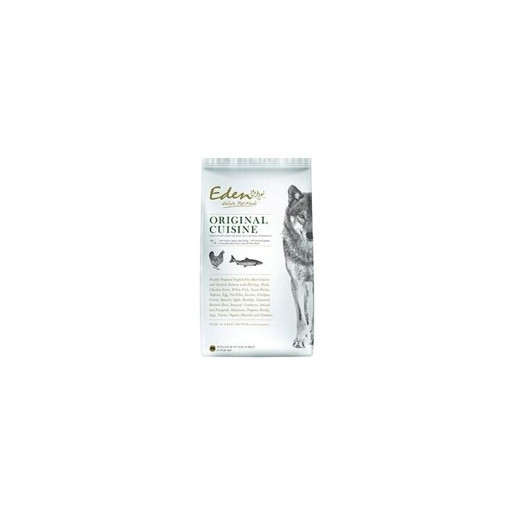Eden 80/20 Original Cuisine - Hvalp & Voksen foder 12 kg.Medium størrelse.