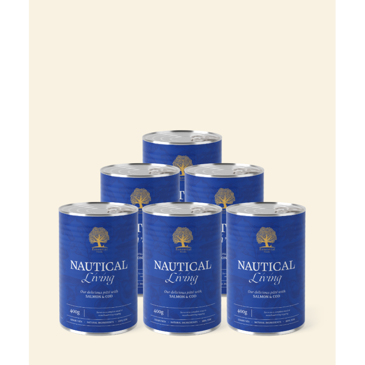 ESSENTIAL NAUTICAL LIVING PÂTÉ 6x400G