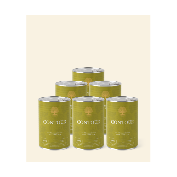 ESSENTIAL CONTOUR PÂTÉ 6x400G