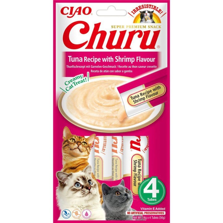 Ciao Churu Cat Tuna with shrimp