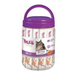 Truly Cat Creamy Lickable Shrimp & Codfish 420g.