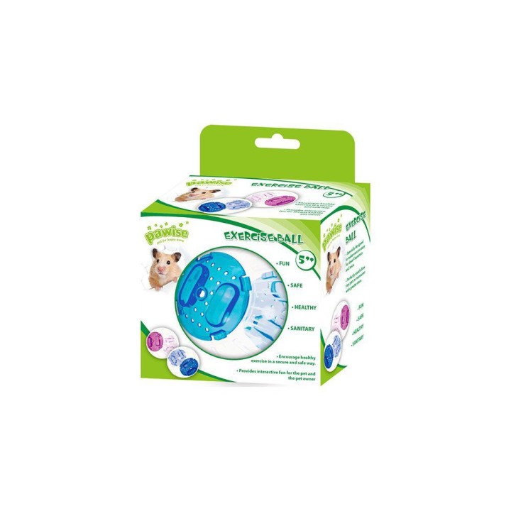 Hamster Bold Rulle N Omkring Ø12cm Ass farver