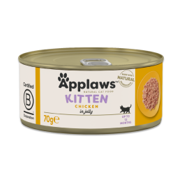 5 stk Applaws Chicken in jelly 70g Kitten (Kyllingebryst)