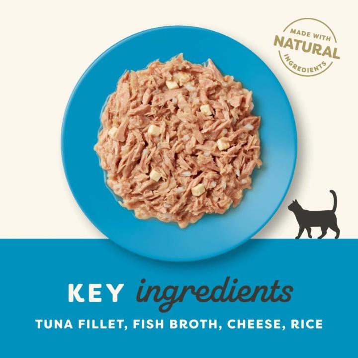 5 stk Applaws Tuna Fillet with Cheese in broth 70g (Tun med Ost)