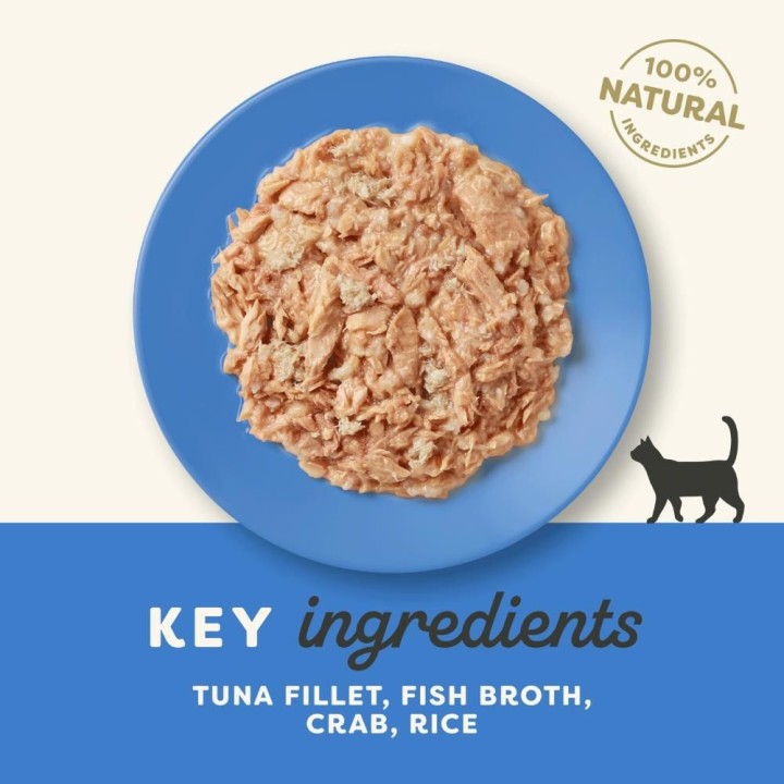 Applaws Tuna Fillet with Crab in broth 70g (Tun med Krabbe)