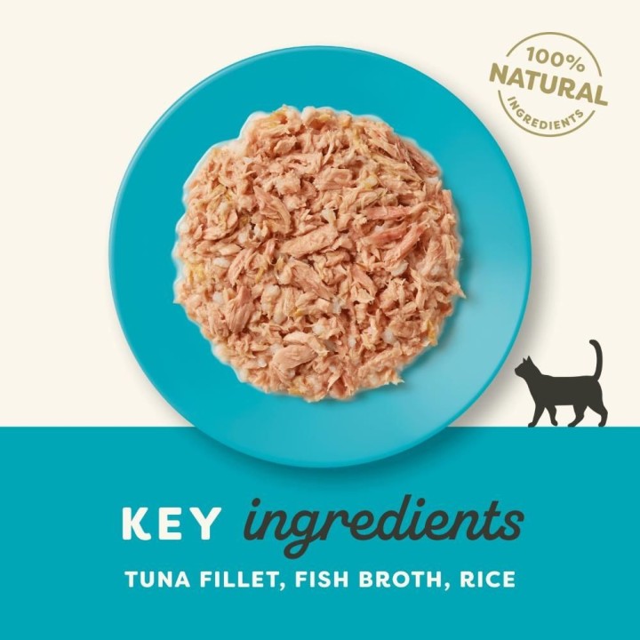 6 stk Applaws Tuna Fillet in broth 156g (Tun)