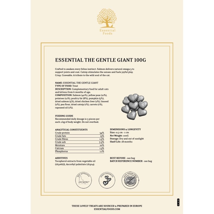 Essential THE GENTLE GIANT Med Laks