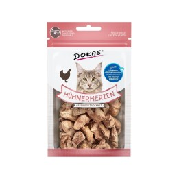 Dokas Frysetørrede kyllingehjerter 15gr (kat)
