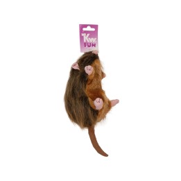 Kw Fun Naturens Dyr Rotte Stor 20 Cm
