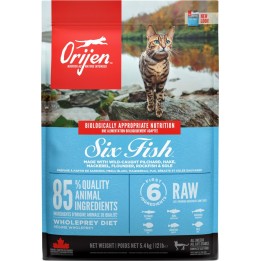 ORIJEN CAT Six Fish  5,4 kg