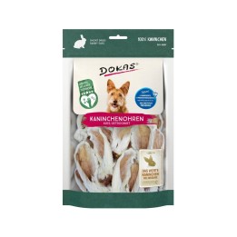 Dokas Tørrede kaninører 100gr