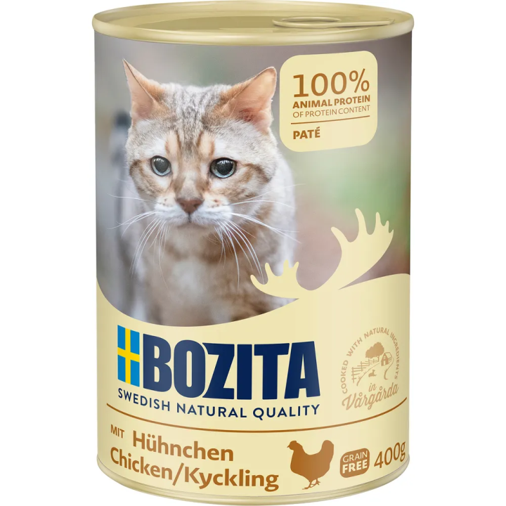 Bozita Feline Pate 400gr Kylling.