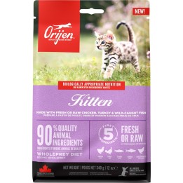 orijen, kitten, kattemad, kattefoder, kornfri, kvalitets foder kat