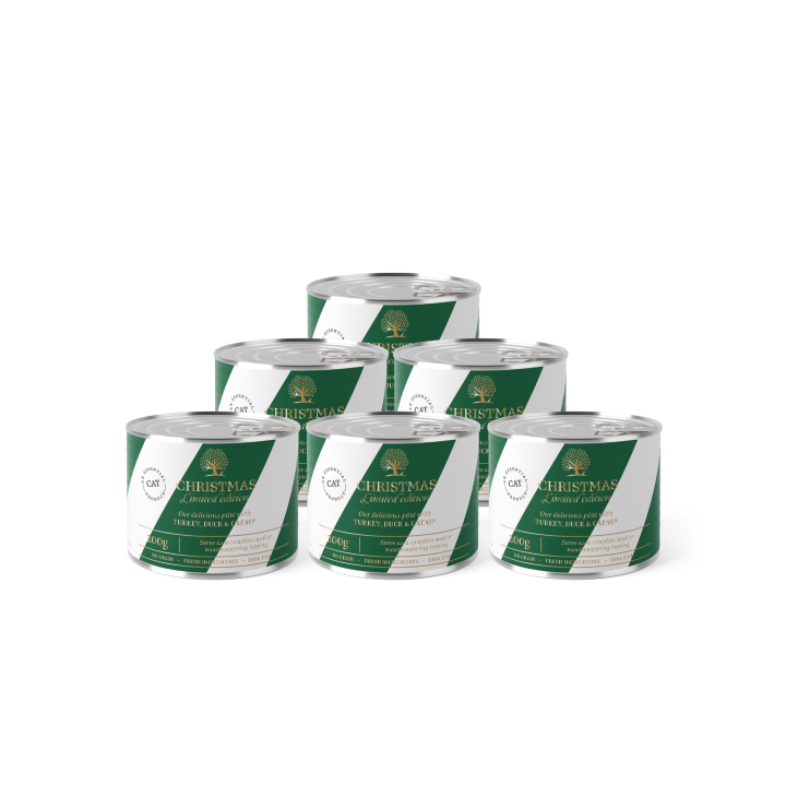 Christmas cat pate limited edition 200g