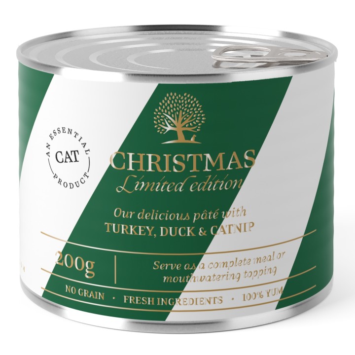 Christmas cat pate limited edition 200g