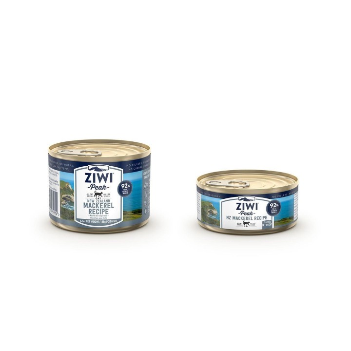 ZiwiPeak KAT, MACKEREL 185 gr. Vådfoder