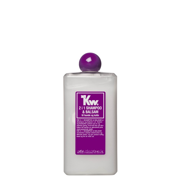 KW 2 i 1 SHAMPOO OG BALSAM 500 ML