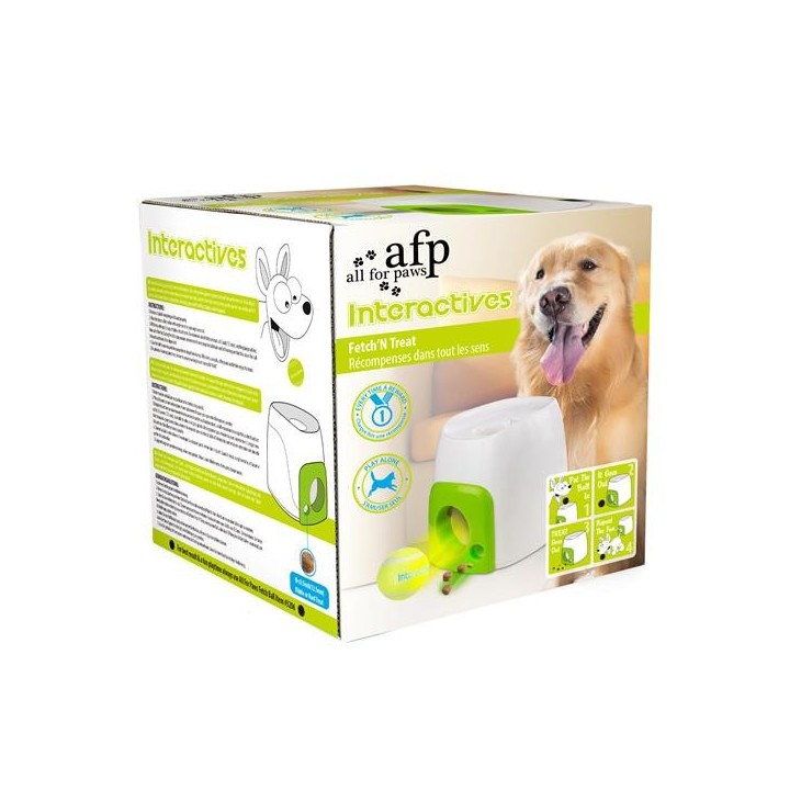 AFP Interactive - Fetch’N Treat med en pose gratis godbidder.